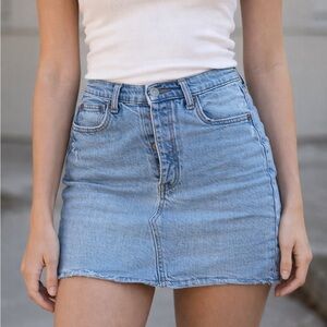 8. Abercrombie & Fitch The 90s Micro Mini Skirt High Rise